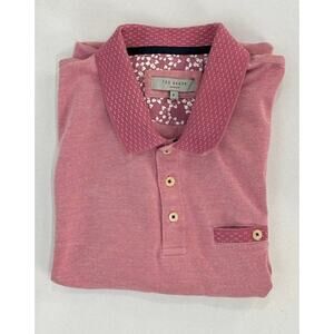 Ted Baker Men's Size 4 (Large) Modal Blend Polo Shirt
